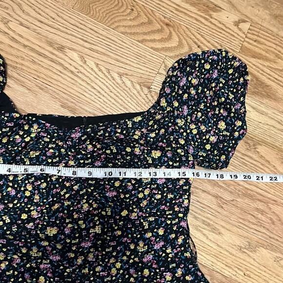 KOURT FLORAL FLIRTY SWEETHEART FLOWER DETAIL DRESS‎ SIZE S - Picture 9 of 10